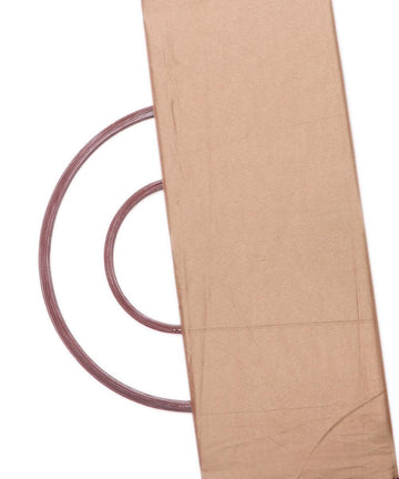 oatmeal plain paper silk fabric